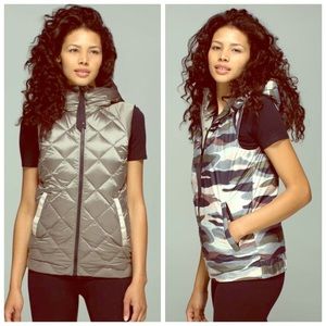 Lululemon reversible Camo Puffer Vest